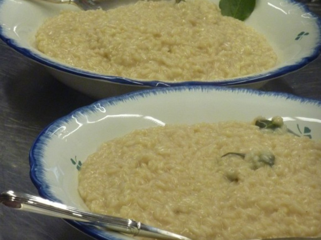 Risotto all' alloro