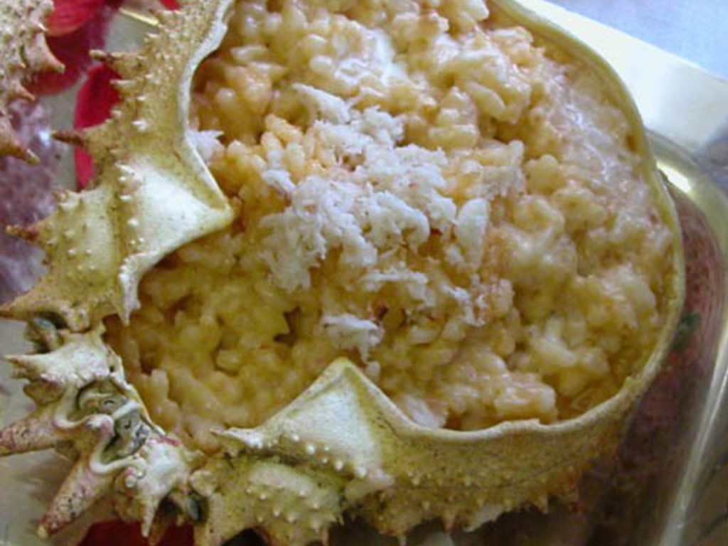 Risotto alla granseola
