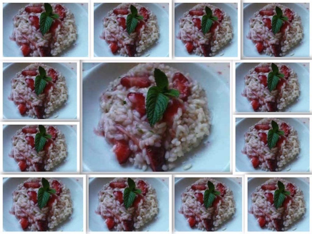 Risotto alle fragole