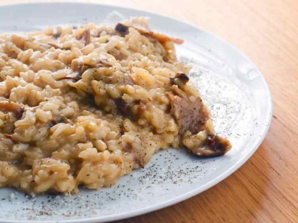 Risotto ai funghi porcini
