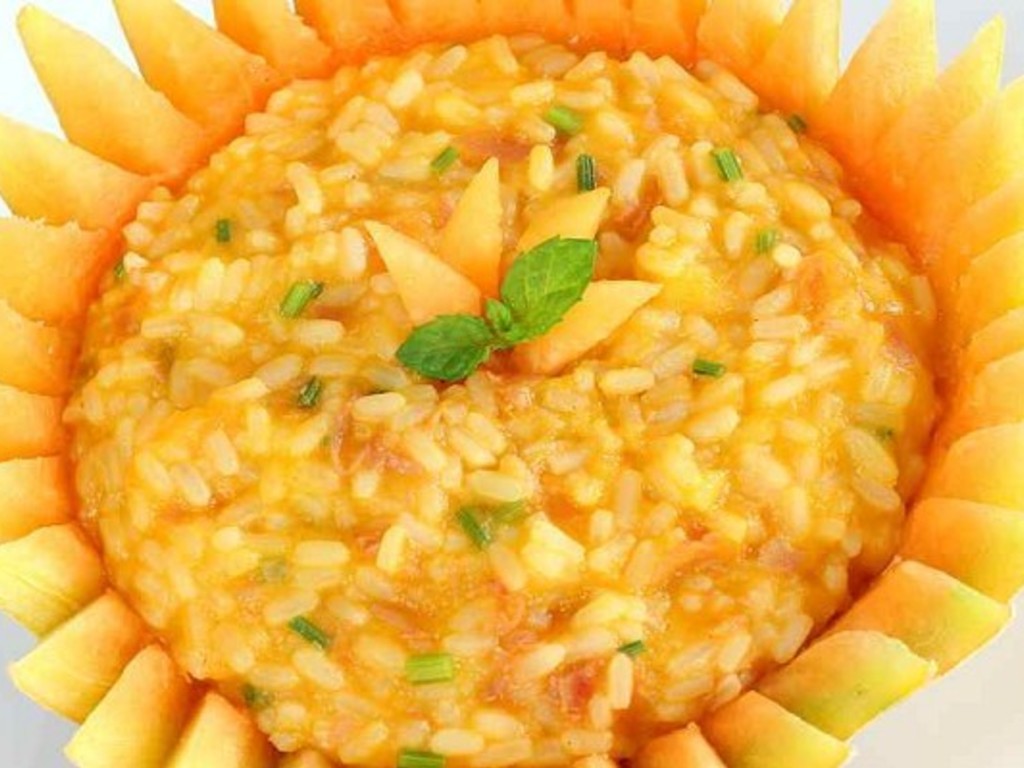 Risotto al melone