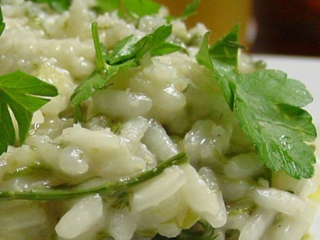 Risotto al prezzemolo