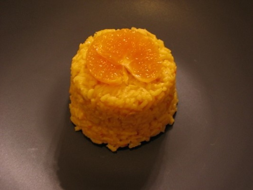 Risotto all' arancia