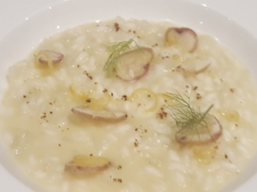 Risotto alla crema di tartufi