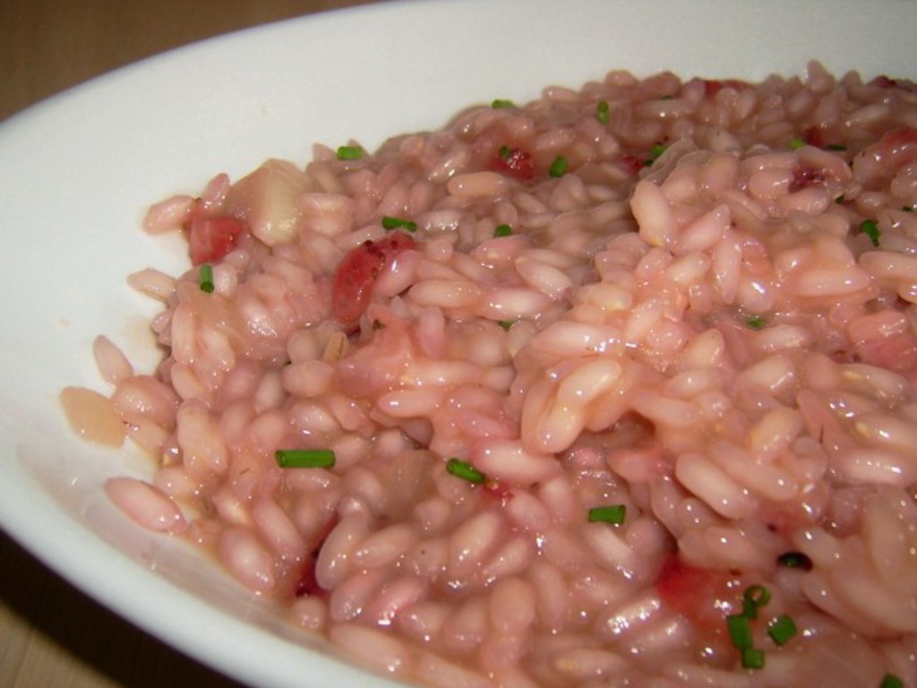 Risotto alle ciliegie