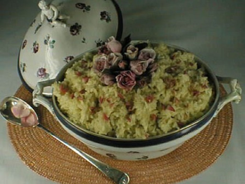 Risotto alle rose