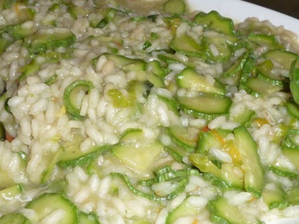 Risotto alle zucchine