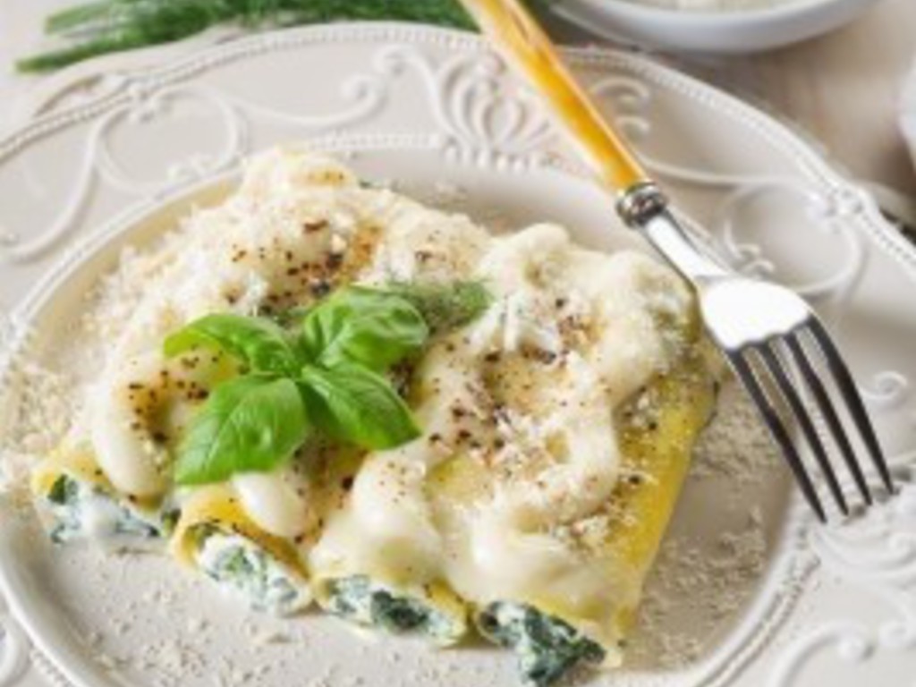 Cannelloni di spinaci e ricotta