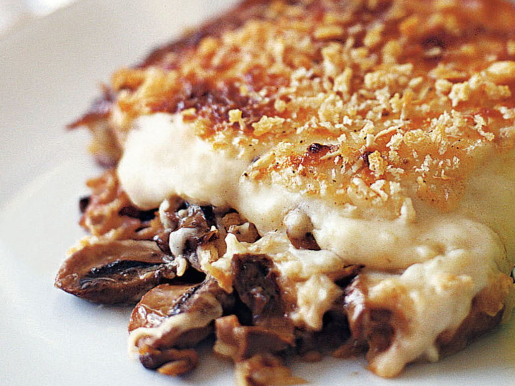 Lasagne di Natale ai funghi misti