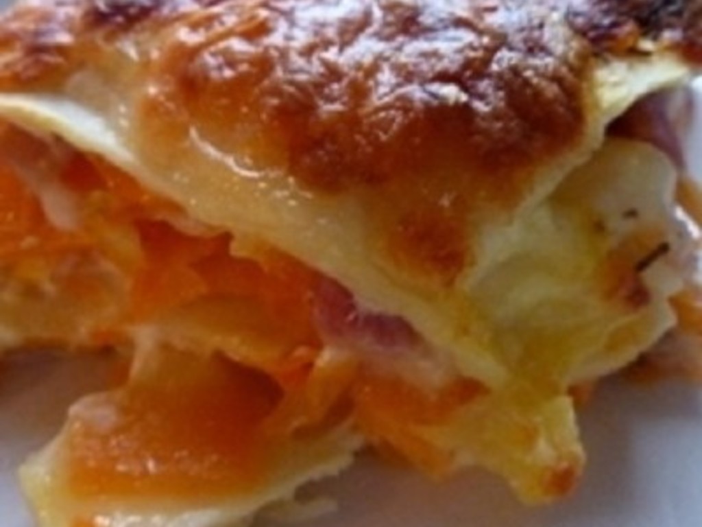 Lasagne di zucca Halloween