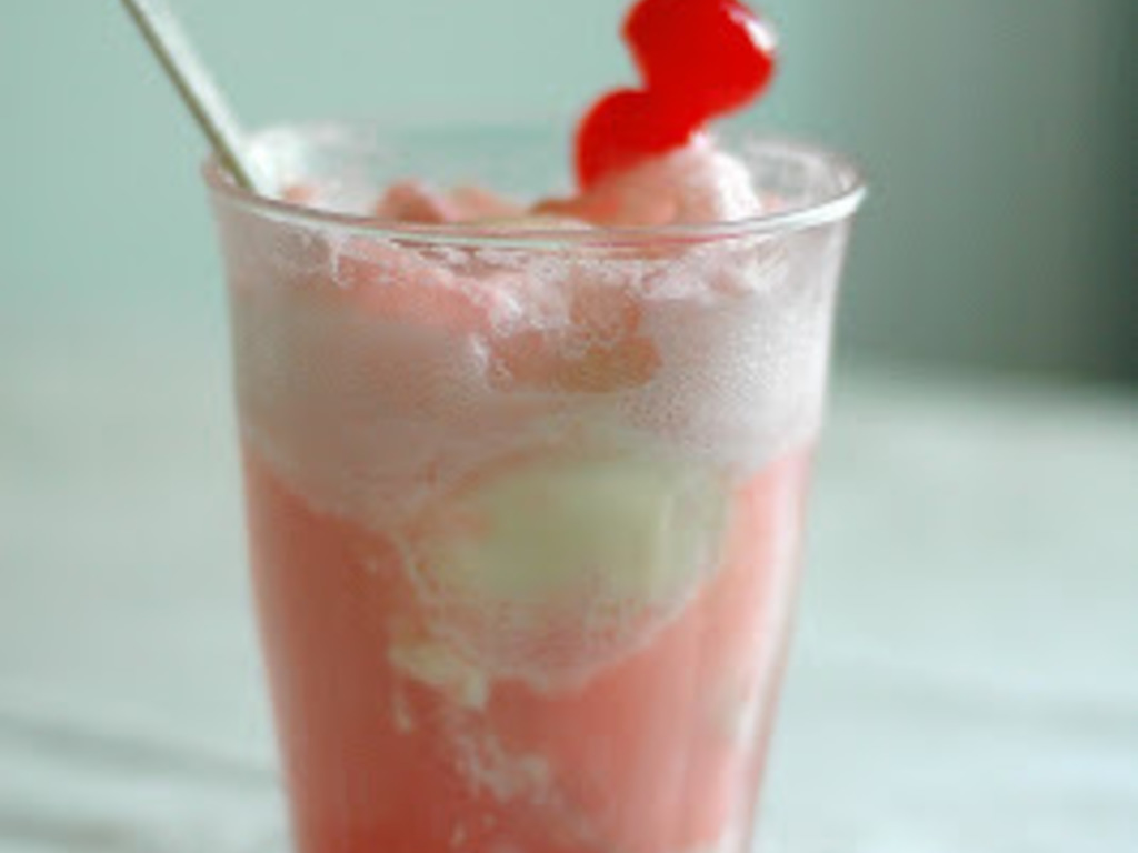 Ice cream soda all' amarena