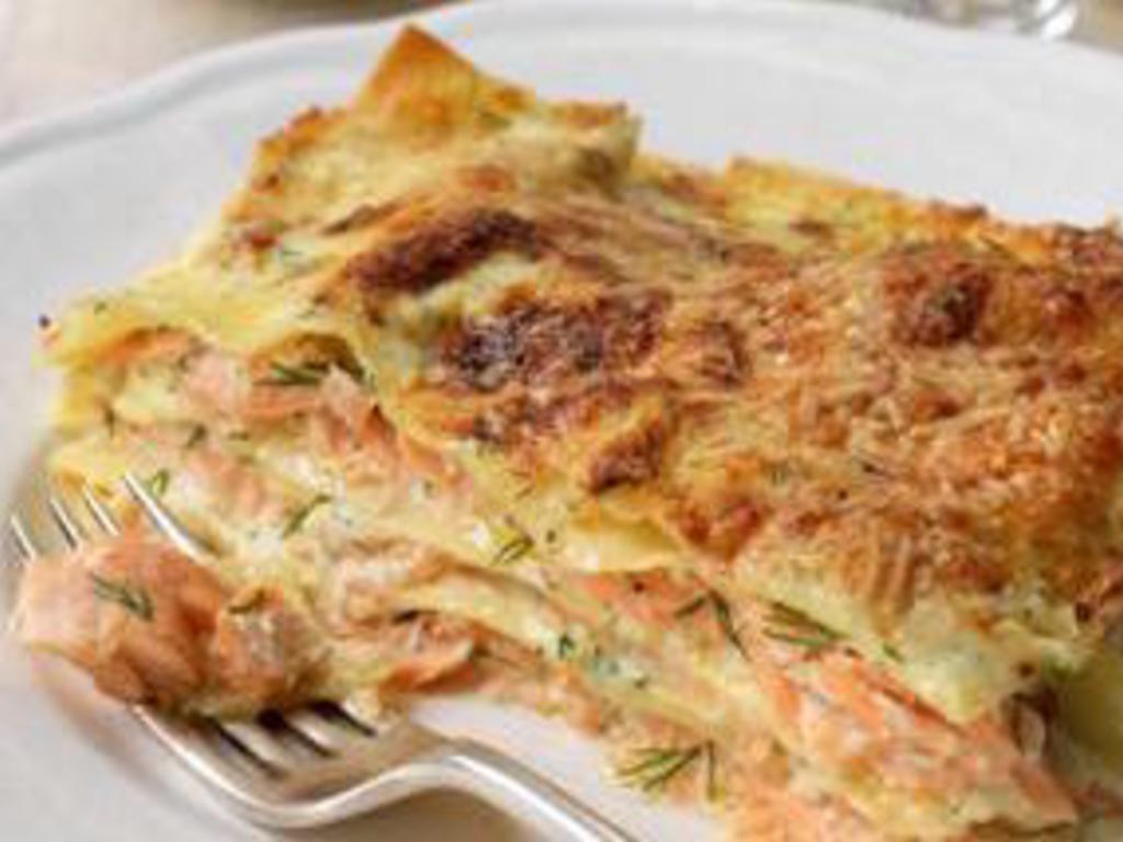 Lasagne al salmone