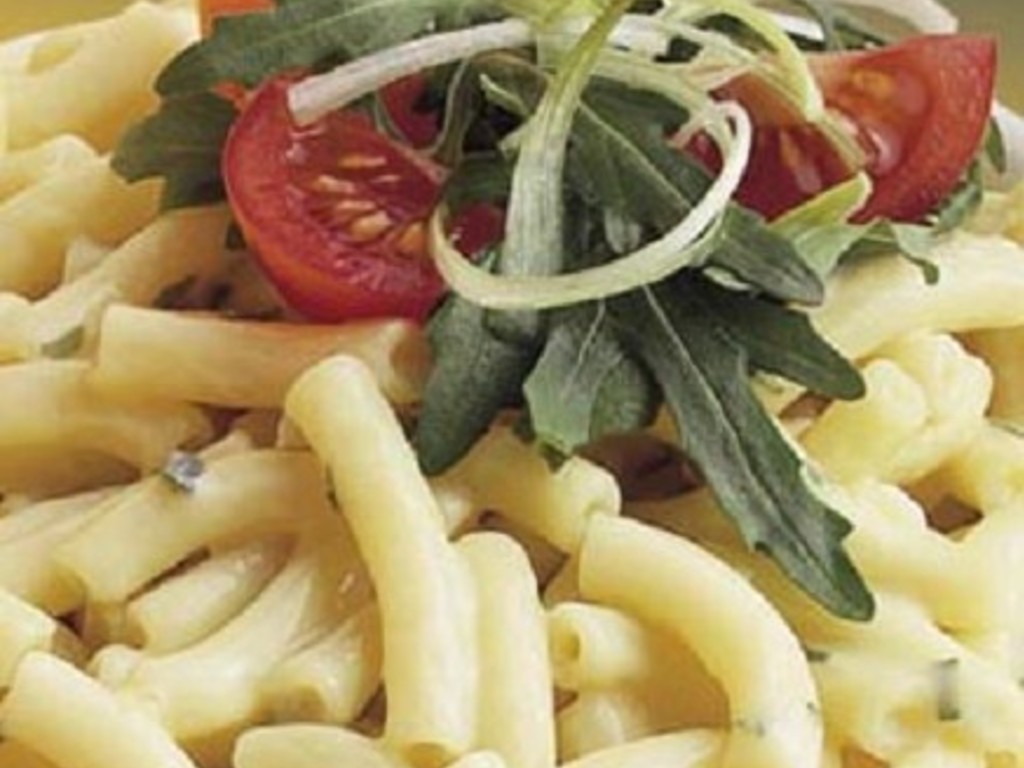 Maccheroni al torchio con pomodoro e rucola