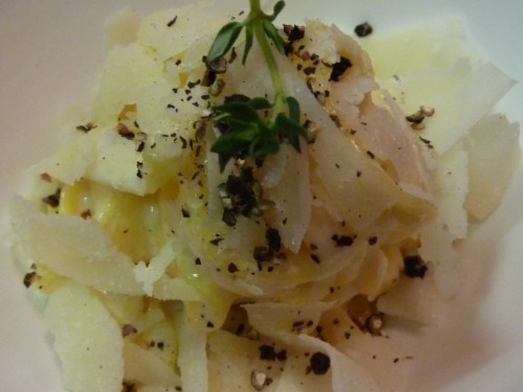 Tagliatelle  "Cacio e pepe"