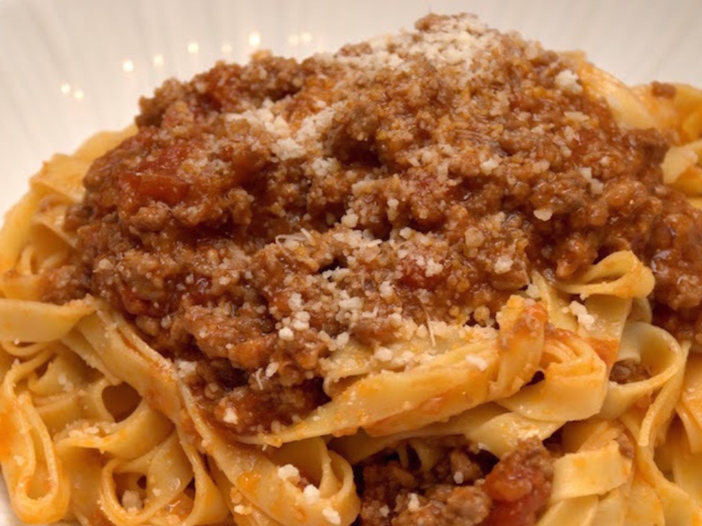Tagliatelle alla bolognese
