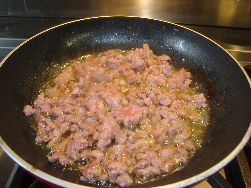 Fusilli alla salsiccia