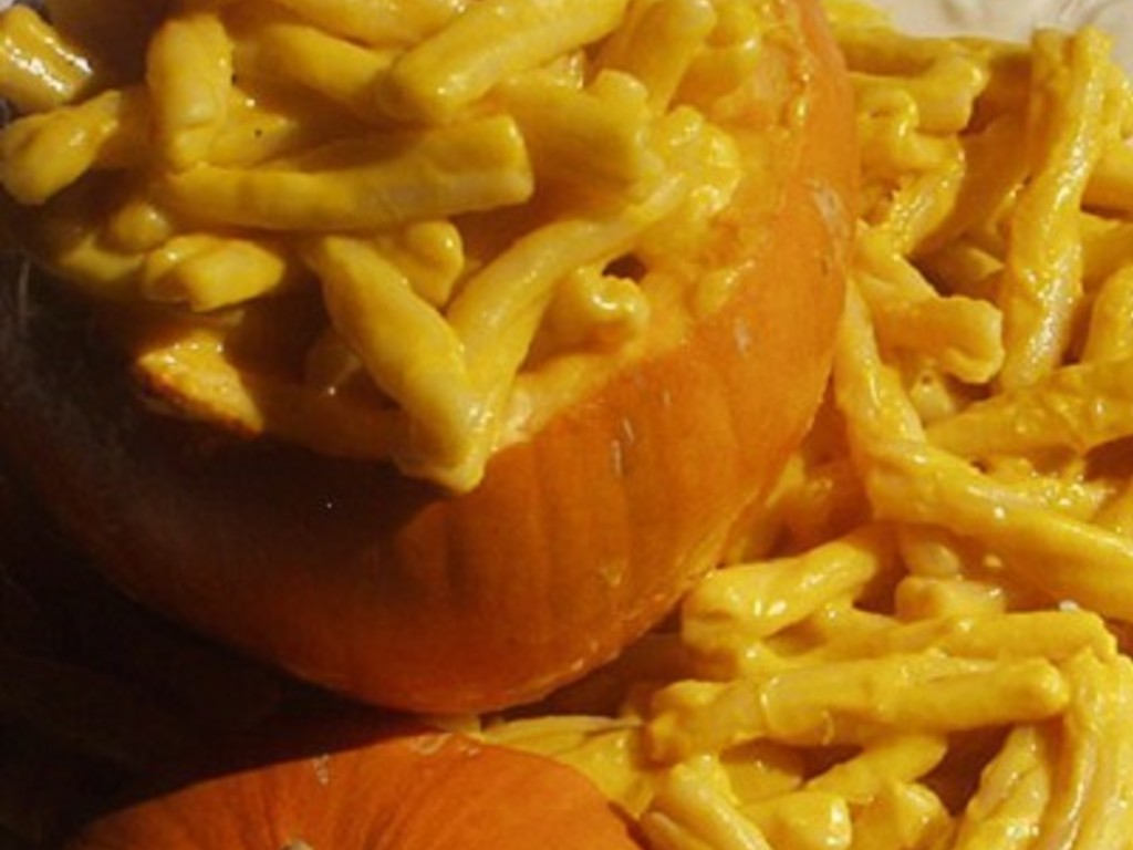Pasta con la zucca