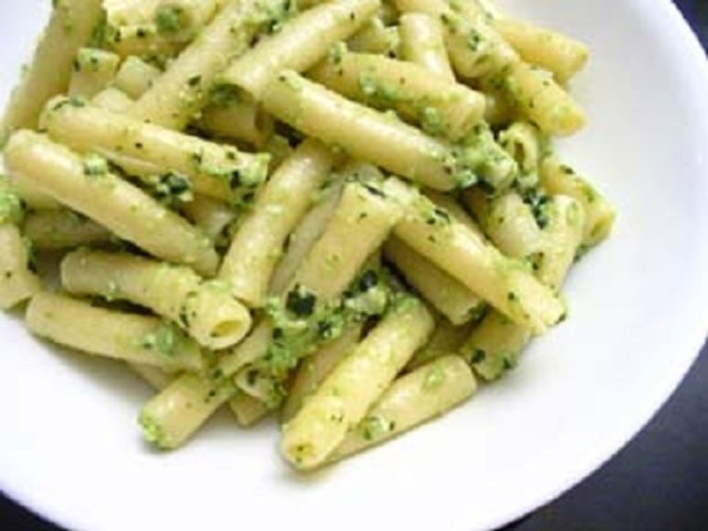 Tortiglioni al sugo verde