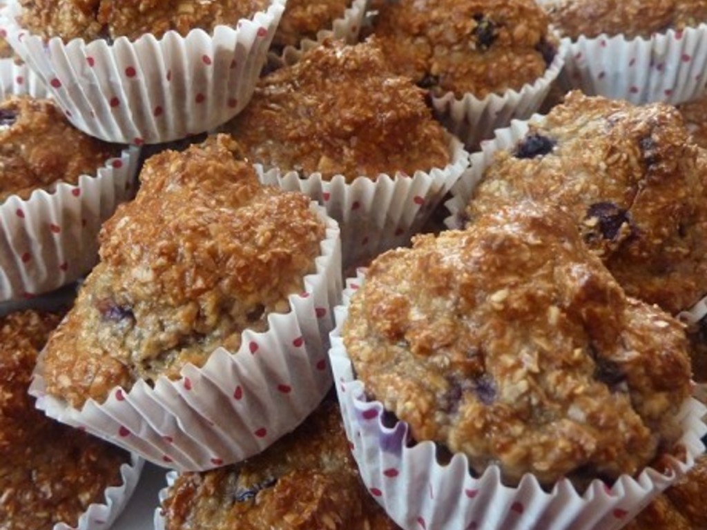 Muffin di mirtilli "Dukan"