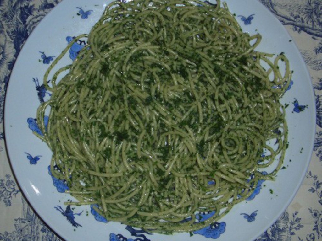 Bucatini al prezzemolo