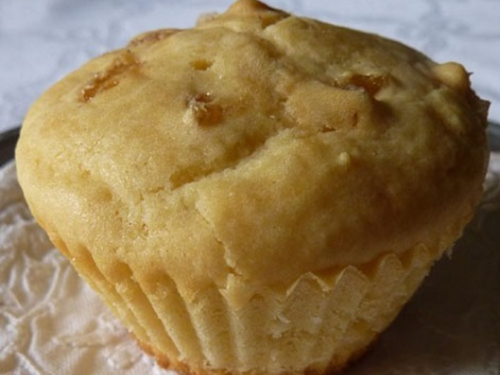 Muffin yogurt e arancia candita