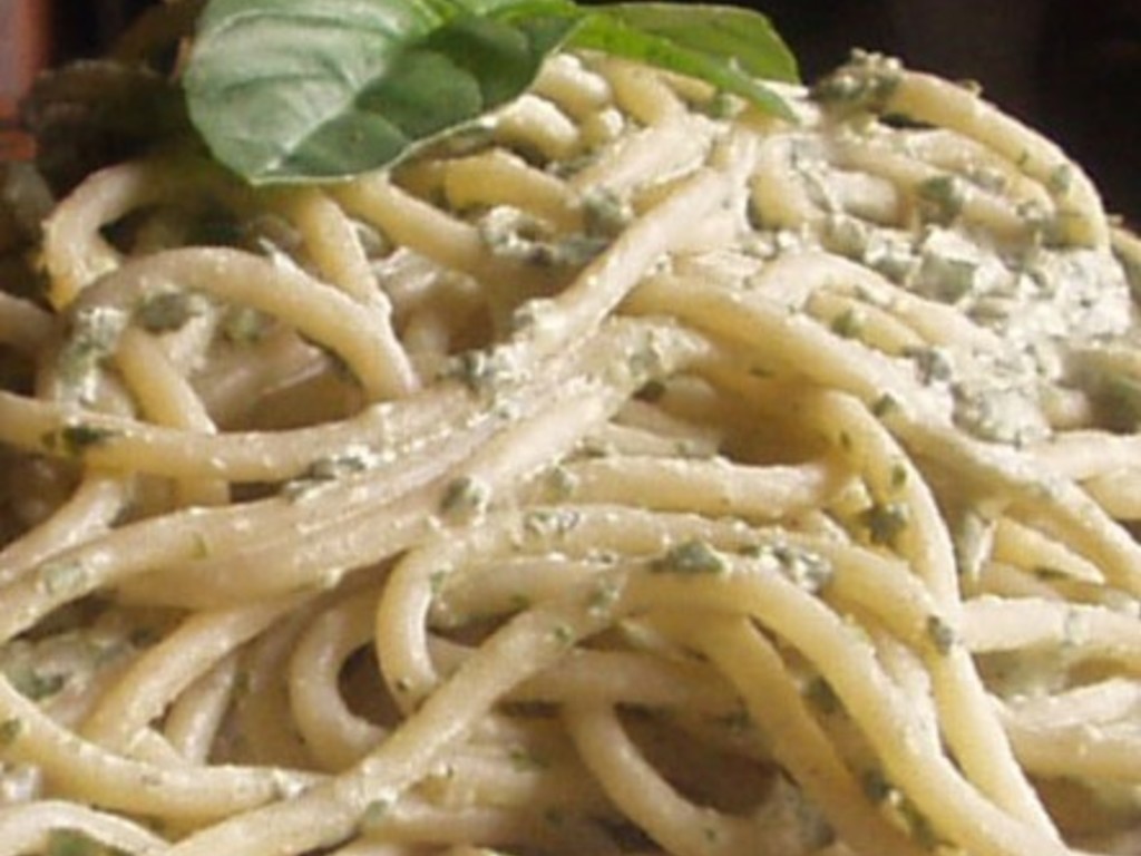 Spaghettini al prezzemolo