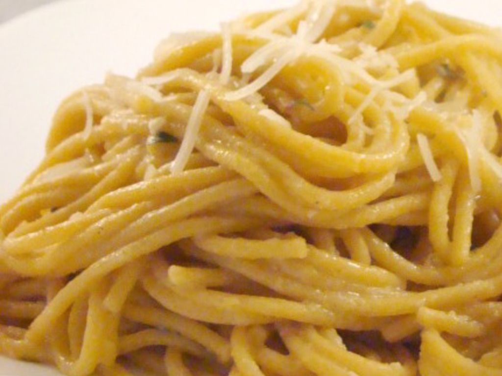 Tagliolini all'aroma di arancia