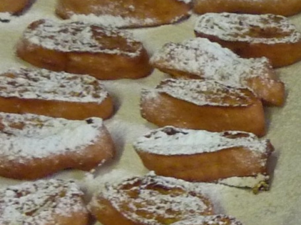 Tagliatelle fritte di Carnevale
