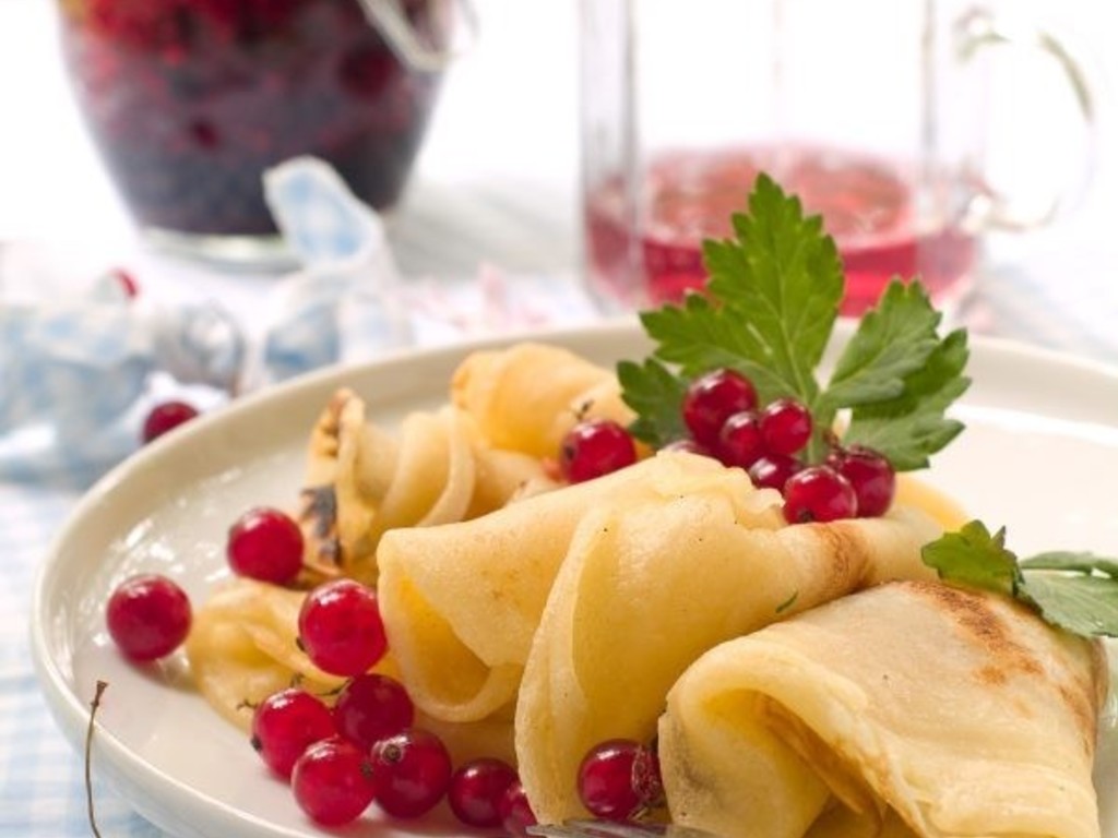 Crepes  al ribes