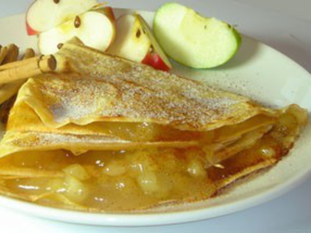 Crepes di mele