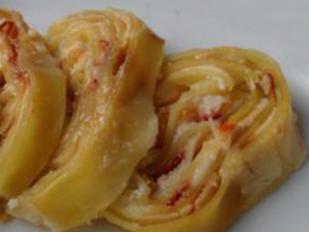 Girandole gratinate al prosciutto cotto