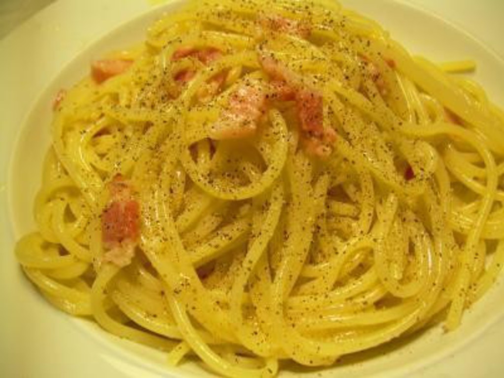 Bucatini alla carbonara
