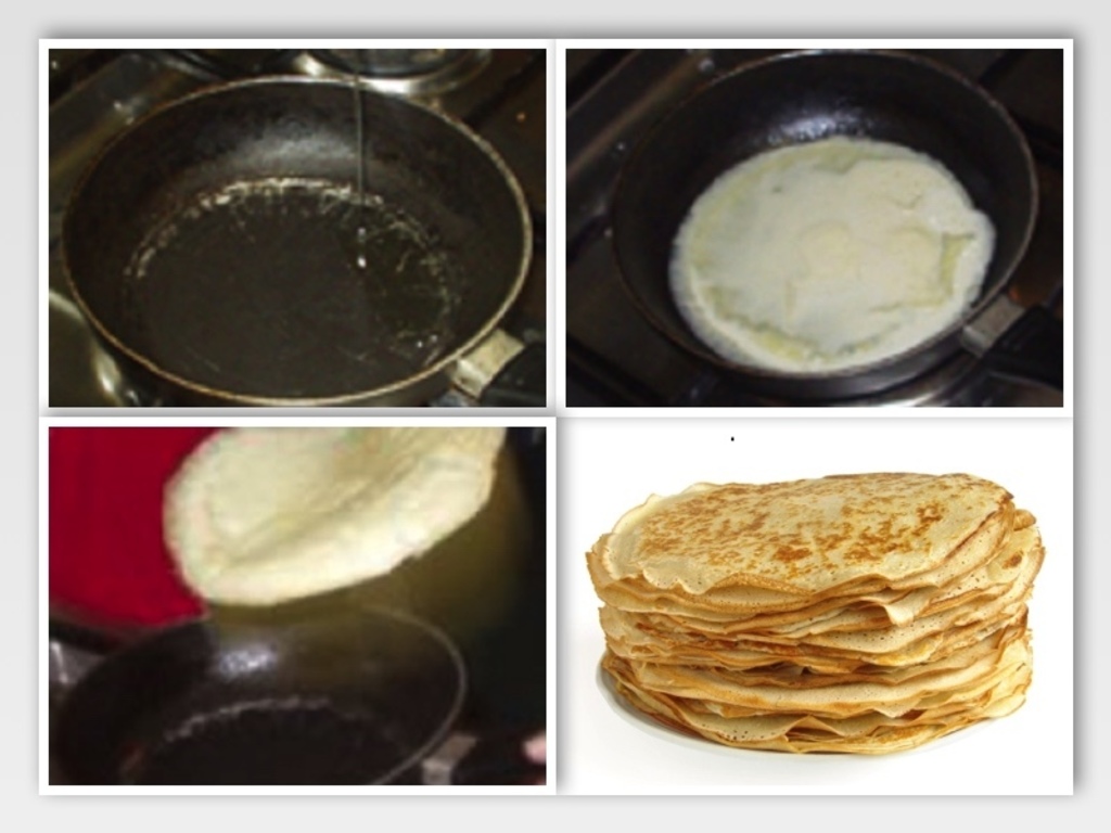 Crepes dolci, ricetta base