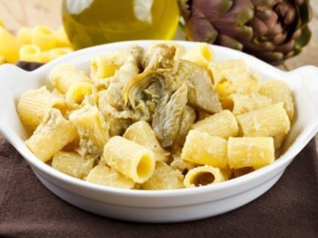 Pasta con carciofi