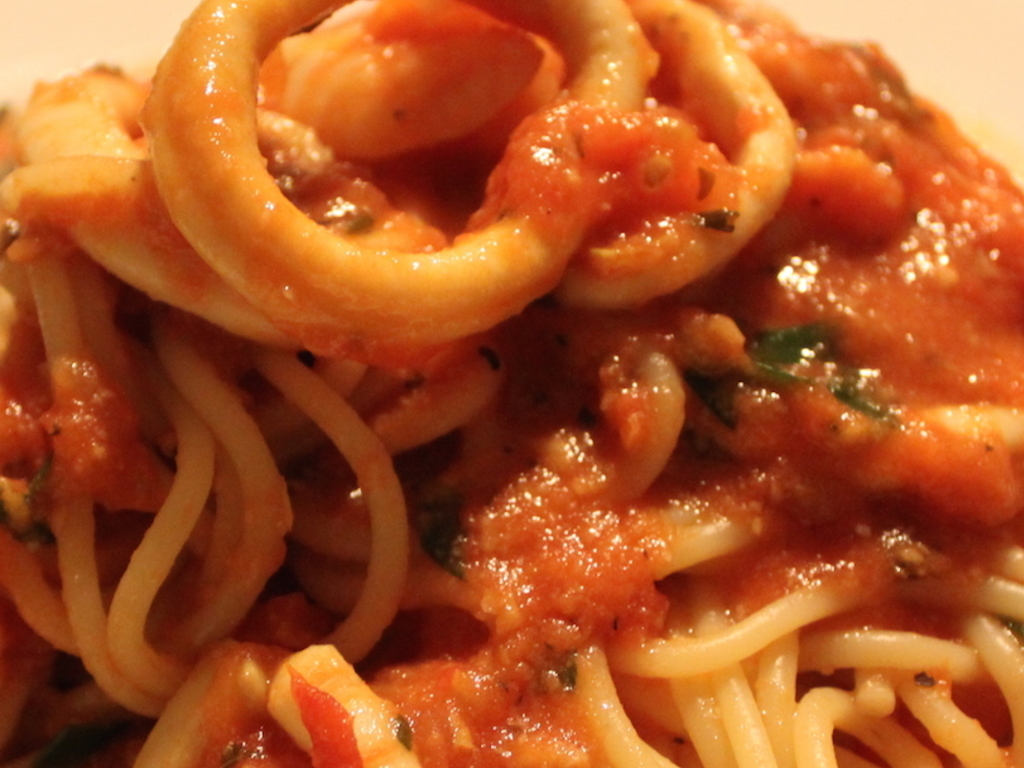 Spaghetti ai totani