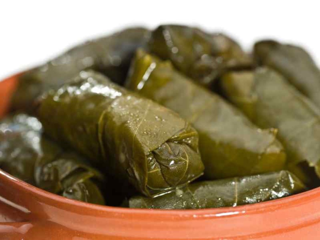 Foglie di vite ripiene - Dolmades