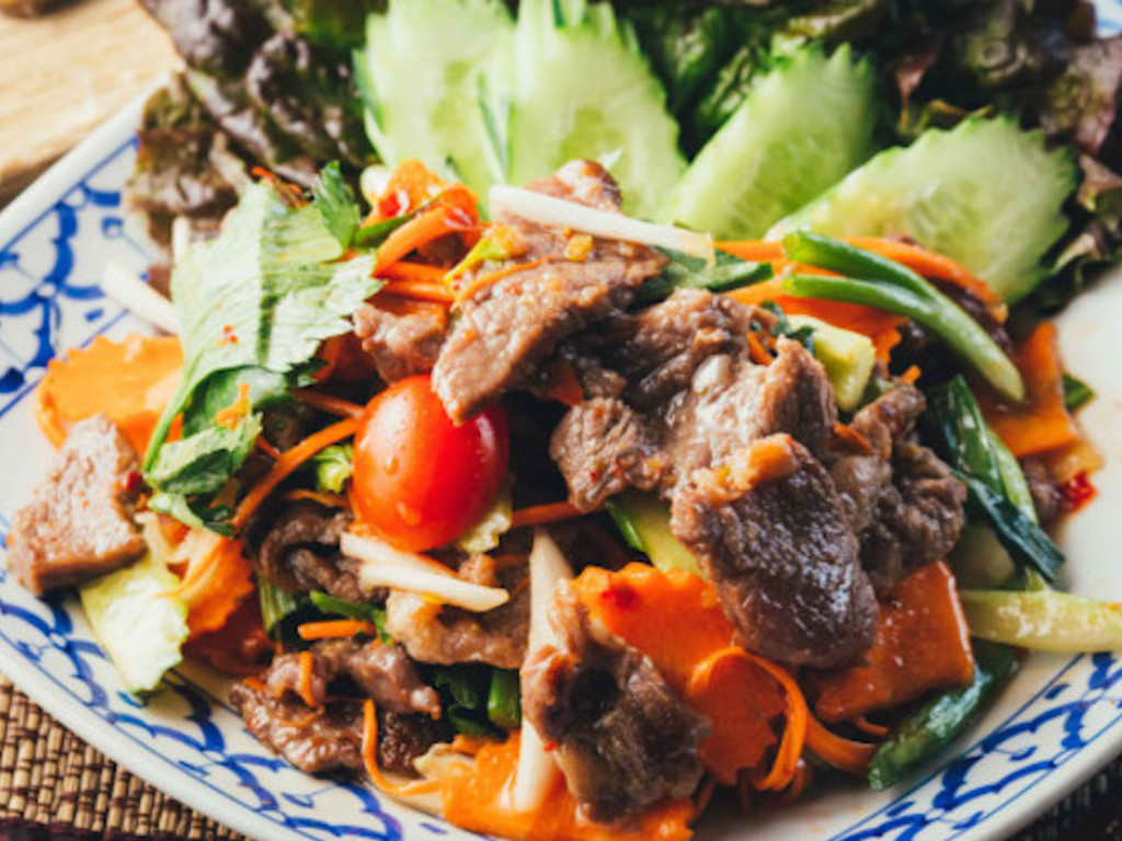 Insalata di carne alla Thai - Yam nue