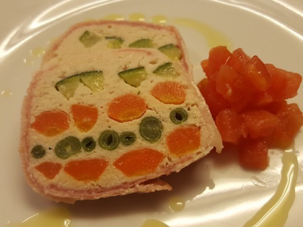 Terrina di carni bianche e ortaggi