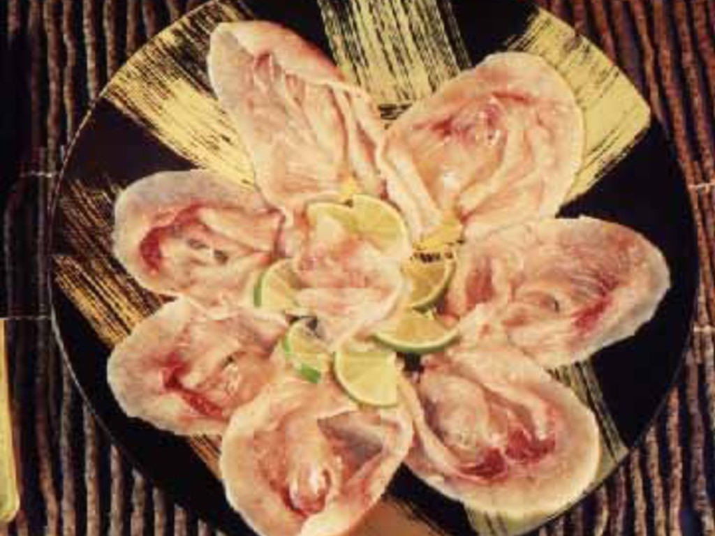 Carpaccio di pesce spada "Puerto Escondido"