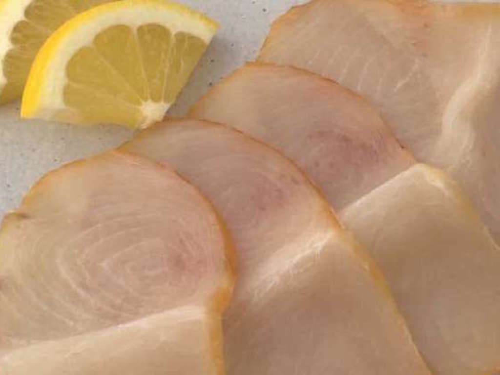 Carpaccio di pesce spada affumicato Lucilla