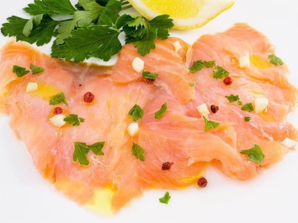 Carpaccio di salmone