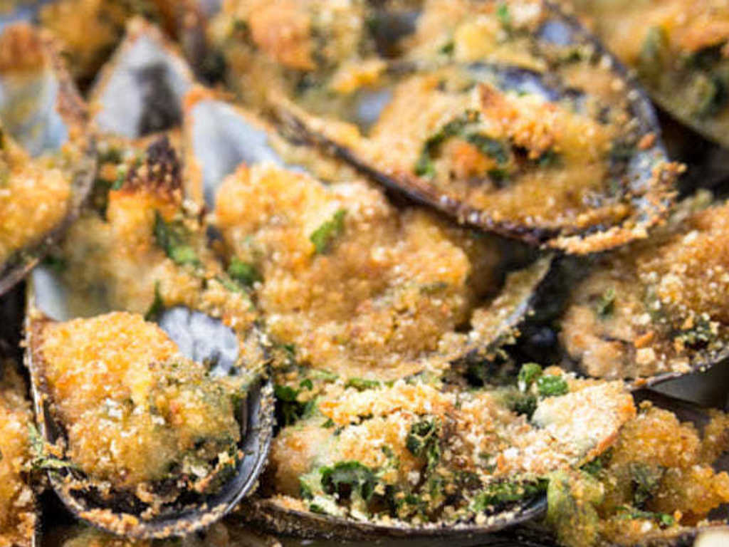 Cozze gratinate alla salentina