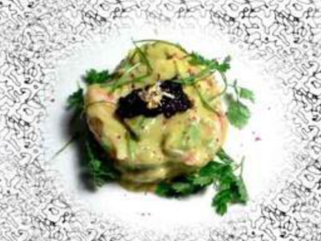 Insalata di polpa di granchio e avocado