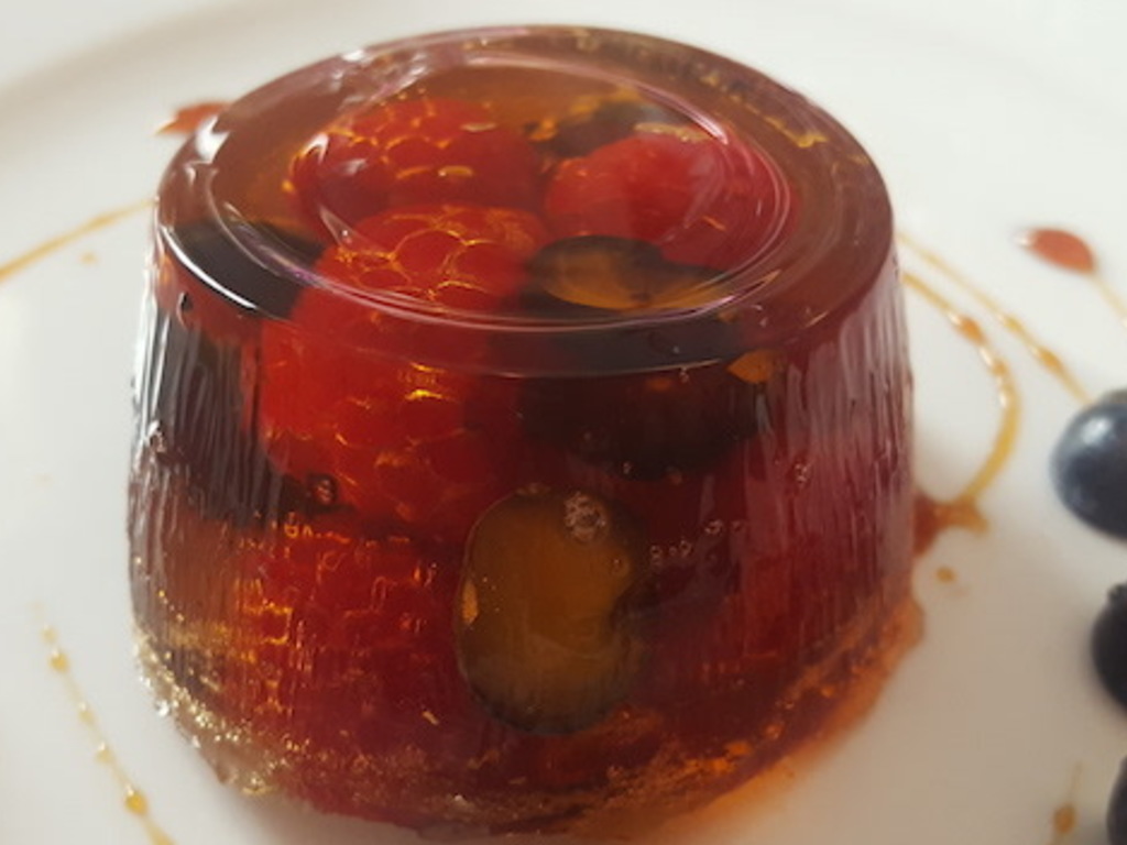 Aspic di frutti di bosco