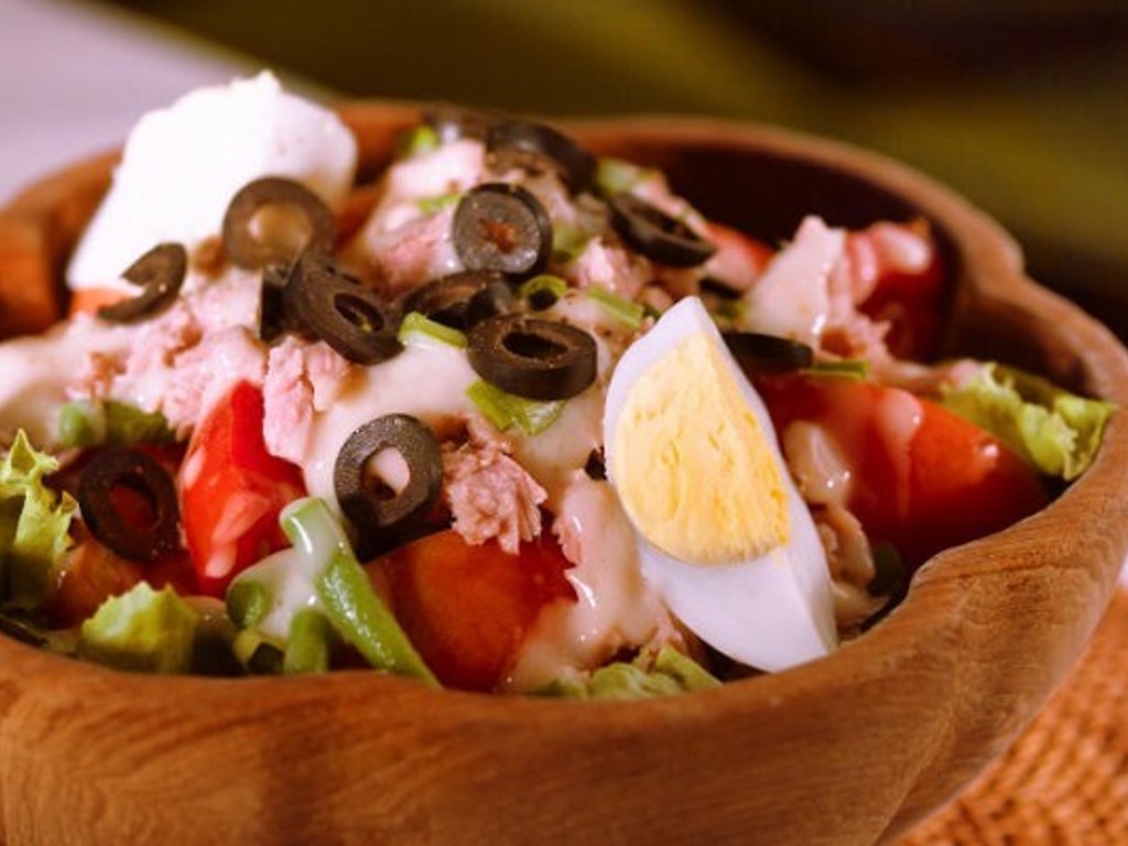 Insalata di tonno per l' ufficio