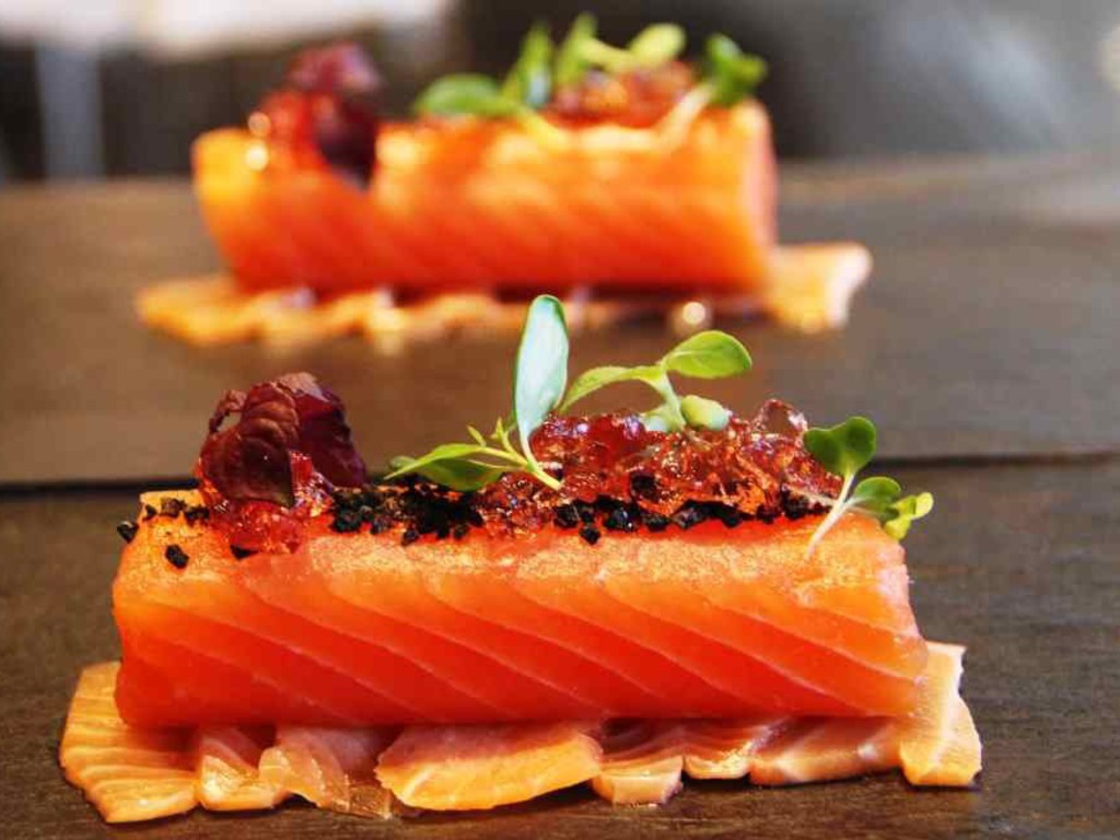Lingotto di salmone affumicato