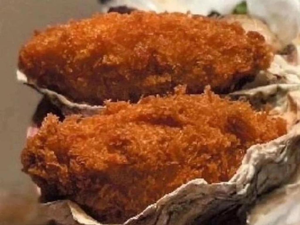 Ostriche fritte - Deep fried oysters