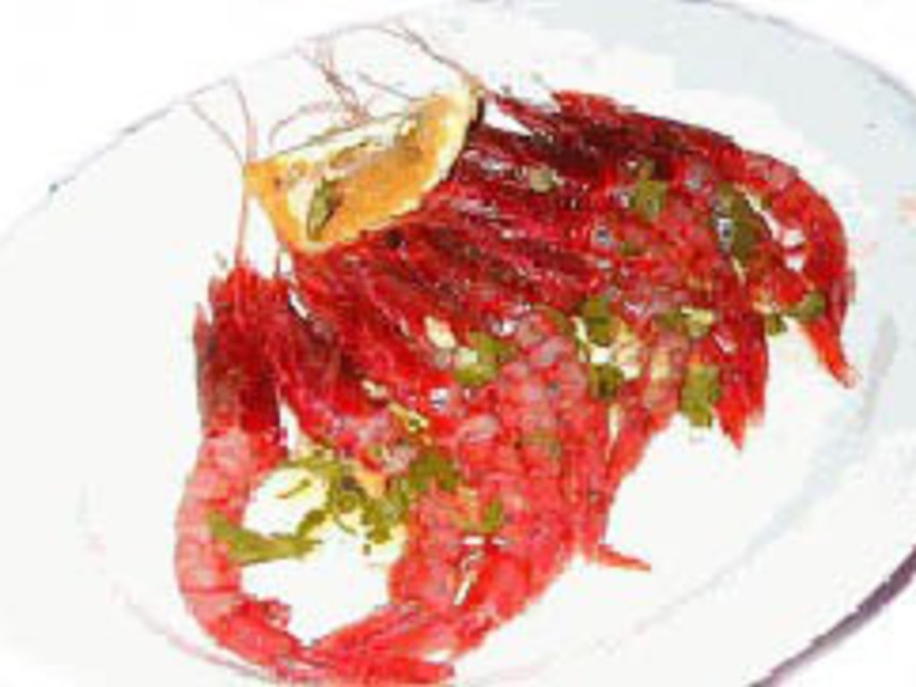 Scampi marinati agli agrumi