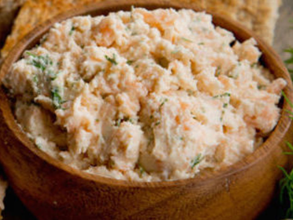 Spuma di salmone affumicato