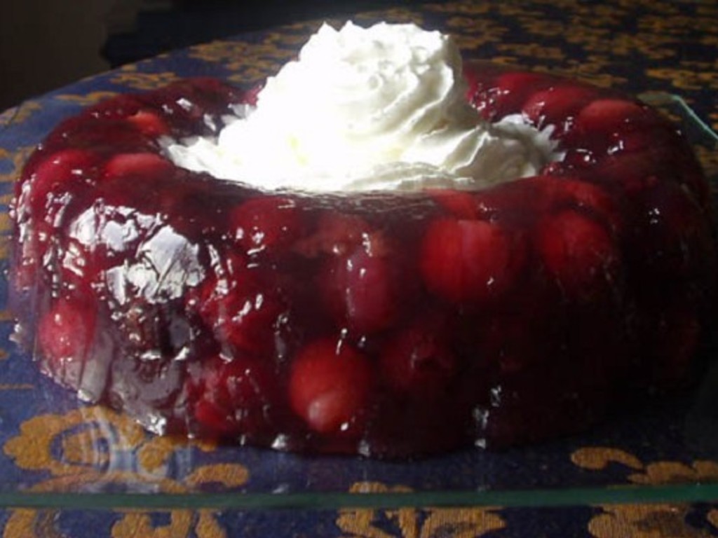 Ciliegie in gelatina
